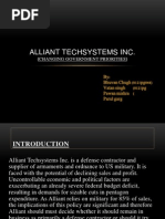 Alliant Techsystems Inc.: (Changing Government Priorities)