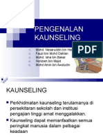 Pengenalan Kaunseling