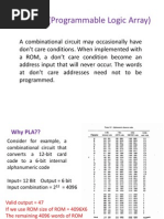 5-8: PLA (Programmable Logic Array)