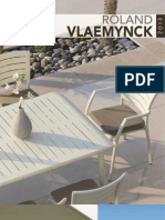 Catalogue Mobilier Outdoor Roland Vlaemynck