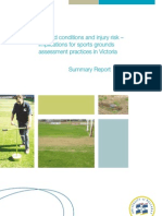 Ground Conditions and Injury Risk-Summary Report