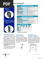 Local Expansion Modules