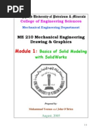 ME 210 Mechanical Engineering Drawing & Graphics: College of Engineering Sciences