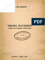 Borochov-Nuestra Plataforma-Bases Del Sionismo Proletario