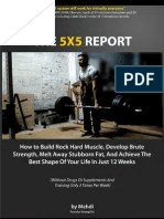 Stronglifts 5x5 Report