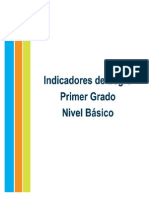 Indicadores Primer Grado (Alfa)