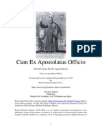 Cum Ex Apostolatus Officio