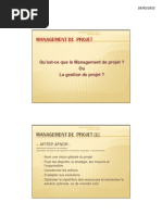 Cours Gestion de Projet de 03 À 08