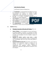 Fuentes Del Derecho Laboral en Panamá