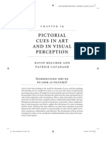 Pictorial Cues in Art and in Visual Perception