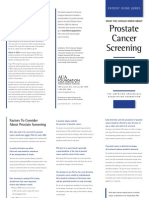 Prostate Cancer Screening: Patient Guide Series