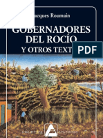 Jacques Roumain-Gobernadores Del Rocío y Otros Textos