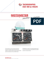 Tachographs: EGK 100 For VOLVO: Motometer GMBH WWW - Motometer.de