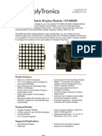 8x8 RGB LED Matrix Display v1