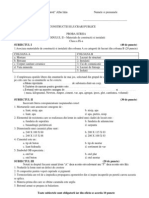 Modulul II - Materiale de Constructii Si Instalatii