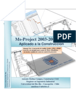 Manual Microsoft Project 2003-2007-2010 Manual Aplicado A La Construccion