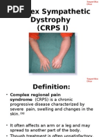 Reflex Sympathetic Dystrophy, CRPS-1