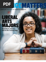 Justice Matters Magazine, John Jay College of Criminal Justice