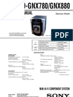 Diagrama de Modular Sony HCD-GNX880