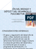 Atencion Del Rezago y Deficit Del Desarrollo Psicomotor