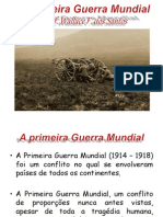 Primeira Guerra Mundial Slides