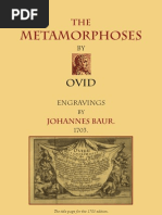 Ovid Metamorphoses - Engravings J. Baur