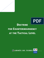 Doctrine For Counterinsurgency at The Tactical Level, 2009