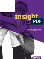 MYOB Insight For Non Profit Organisations