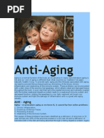 Anti Aging With Serrapeptase