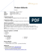 Mancam Sanatos Proiect Didactic