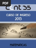 Cuadernillo Matematica Modulo 2 Ingreso2013