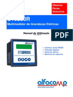 Manual Do Multimedidor de Grandezas Elétricas ST9250R