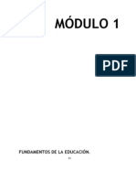 Fundamentos de La Educacion