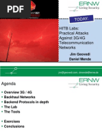 HITB Labs: Practical Attacks Against 3G/4G Telecommunication Networks