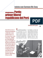 MC Evoy, Carmen - Manuel Pardo Primer Liberal