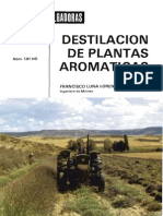 Destilacion de Plantas Aromaticas