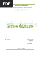 Trabajo Simbolos Matematicos