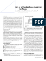 Magnetic Design of A Flux Leakage Assembly For Pipes