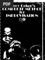 Jerry Coker - The Complete Method For Improvisation