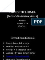 Bab III Energetika Kimia