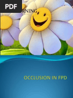 Occlusion in Fpd-13.08.10