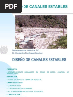 Diseño de Canales Estables