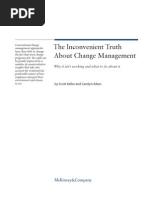 McKinsey-The Inconvenient Truth About Change Management