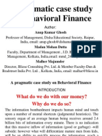 Behavioral Finance