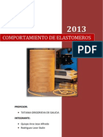 Informe - Comportamiento de Elastomeros