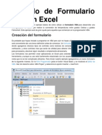 Ejemplo de Formulario VBA en Excel