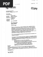 Letter From Magnotta's Psychiatrist