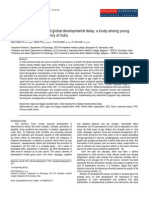 Assessment of Growth and Global Developmental Delay: A Study Among Young Children in A Rural Community of India