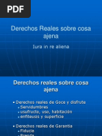 Derechos Reales Sobre Cosa Ajena