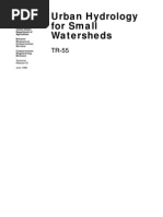 Urban Hydrology For Small Watersheds USDA